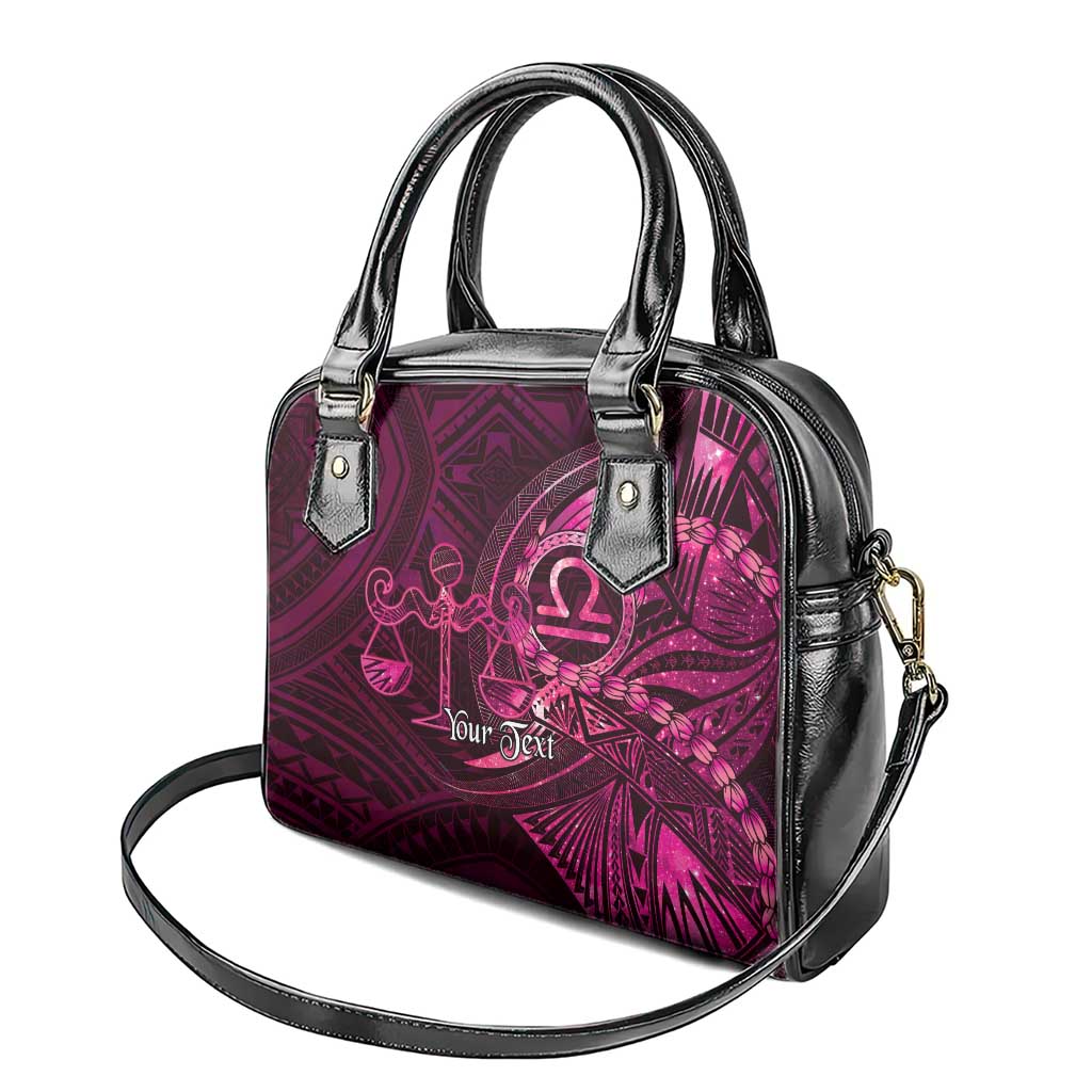 Personalised Polynesia Zodiac Libra Shoulder Handbag Galaxy Polynesian Pattern Chest Tattoo Style LT14 - Polynesian Pride