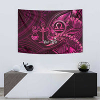 Personalised Polynesia Zodiac Libra Tapestry Galaxy Polynesian Pattern Chest Tattoo Style LT14 - Polynesian Pride