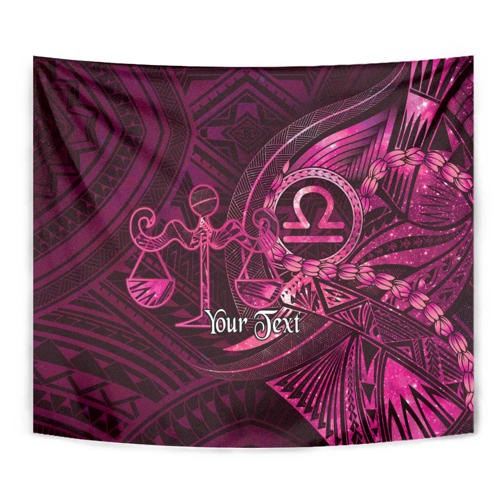 Personalised Polynesia Zodiac Libra Tapestry Galaxy Polynesian Pattern Chest Tattoo Style LT14 - Polynesian Pride