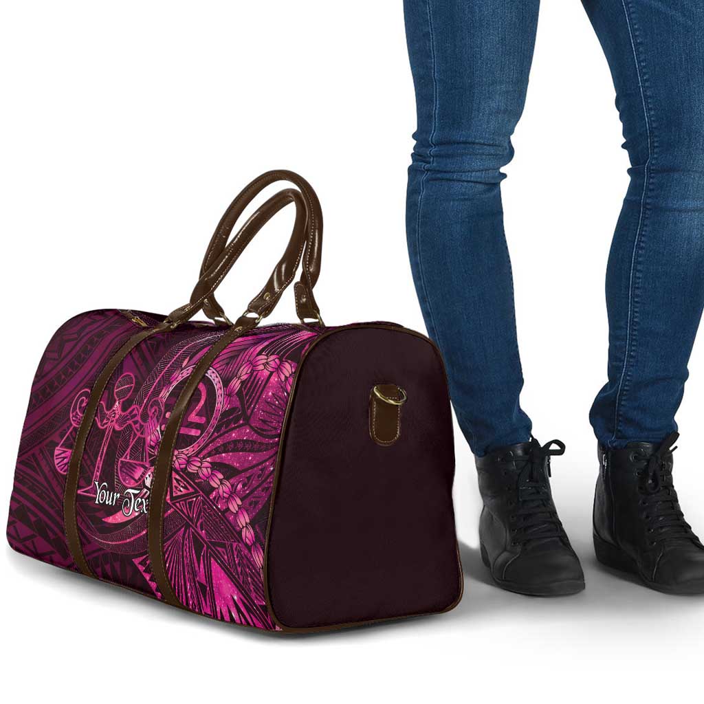 Personalised Polynesia Zodiac Libra Travel Bag Galaxy Polynesian Pattern Chest Tattoo Style LT14 - Polynesian Pride