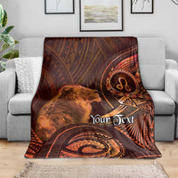 Personalised Polynesia Zodiac Leo Blanket Galaxy Polynesian Pattern Chest Tattoo Style LT14 - Polynesian Pride