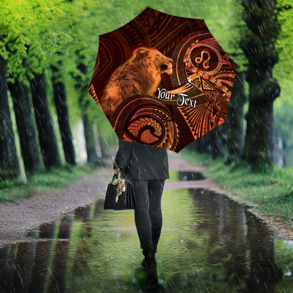 Personalised Polynesia Zodiac Leo Umbrella Galaxy Polynesian Pattern Chest Tattoo Style LT14 - Polynesian Pride
