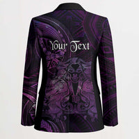 Personalised Polynesia Zodiac Virgo Blazer Galaxy Polynesian Pattern Chest Tattoo Style LT14 - Polynesian Pride