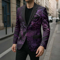 Personalised Polynesia Zodiac Virgo Blazer Galaxy Polynesian Pattern Chest Tattoo Style LT14 - Polynesian Pride