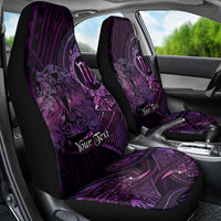 Personalised Polynesia Zodiac Virgo Car Seat Cover Galaxy Polynesian Pattern Chest Tattoo Style LT14 - Polynesian Pride