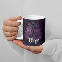 Personalised Polynesia Zodiac Virgo Ceramic Mug Galaxy Polynesian Pattern Chest Tattoo Style LT14 - Polynesian Pride