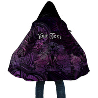 Personalised Polynesia Zodiac Virgo Cloak Galaxy Polynesian Pattern Chest Tattoo Style LT14 Unisex Purple - Polynesian Pride