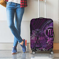 Personalised Polynesia Zodiac Virgo Luggage Cover Galaxy Polynesian Pattern Chest Tattoo Style LT14 - Polynesian Pride