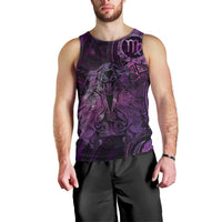 Personalised Polynesia Zodiac Virgo Men Tank Top Galaxy Polynesian Pattern Chest Tattoo Style LT14 - Polynesian Pride