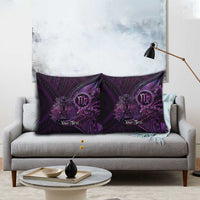 Personalised Polynesia Zodiac Virgo Pillow Cover Galaxy Polynesian Pattern Chest Tattoo Style LT14 - Polynesian Pride