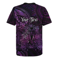 Personalised Polynesia Zodiac Virgo Rugby Jersey Galaxy Polynesian Pattern Chest Tattoo Style LT14 - Polynesian Pride