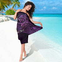 Personalised Polynesia Zodiac Virgo Sarong Galaxy Polynesian Pattern Chest Tattoo Style