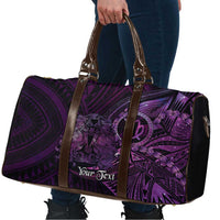 Personalised Polynesia Zodiac Virgo Travel Bag Galaxy Polynesian Pattern Chest Tattoo Style