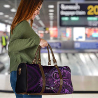 Personalised Polynesia Zodiac Virgo Travel Bag Galaxy Polynesian Pattern Chest Tattoo Style