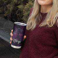 Personalised Polynesia Zodiac Virgo Tumbler Cup Galaxy Polynesian Pattern Chest Tattoo Style LT14 - Polynesian Pride