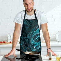 Personalised Polynesia Zodiac Sagittarius Apron Galaxy Polynesian Pattern Chest Tattoo Style LT14 - Polynesian Pride