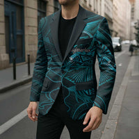 Personalised Polynesia Zodiac Sagittarius Blazer Galaxy Polynesian Pattern Chest Tattoo Style LT14 - Polynesian Pride