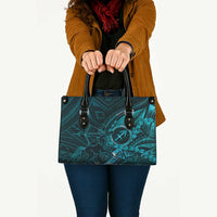 Personalised Polynesia Zodiac Sagittarius Leather Bag Galaxy Polynesian Pattern Chest Tattoo Style LT14 - Polynesian Pride