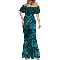 Personalised Polynesia Zodiac Sagittarius Mermaid Dress Galaxy Polynesian Pattern Chest Tattoo Style LT14 - Polynesian Pride