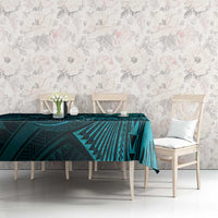 Personalised Polynesia Zodiac Sagittarius Tablecloth Galaxy Polynesian Pattern Chest Tattoo Style LT14 - Polynesian Pride