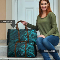Personalised Polynesia Zodiac Sagittarius Travel Bag Galaxy Polynesian Pattern Chest Tattoo Style LT14 - Polynesian Pride
