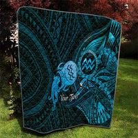 Personalised Polynesia Zodiac Aquarius Quilt Galaxy Polynesian Pattern Chest Tattoo Style LT14 - Polynesian Pride