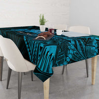 Personalised Polynesia Zodiac Aquarius Tablecloth Galaxy Polynesian Pattern Chest Tattoo Style LT14 - Polynesian Pride