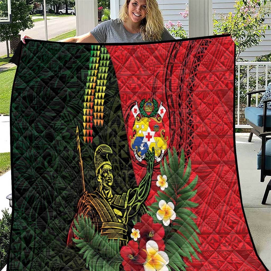 Hawaii And Tonga Quilt King Kamehameha Tribal Ngatu Pattern