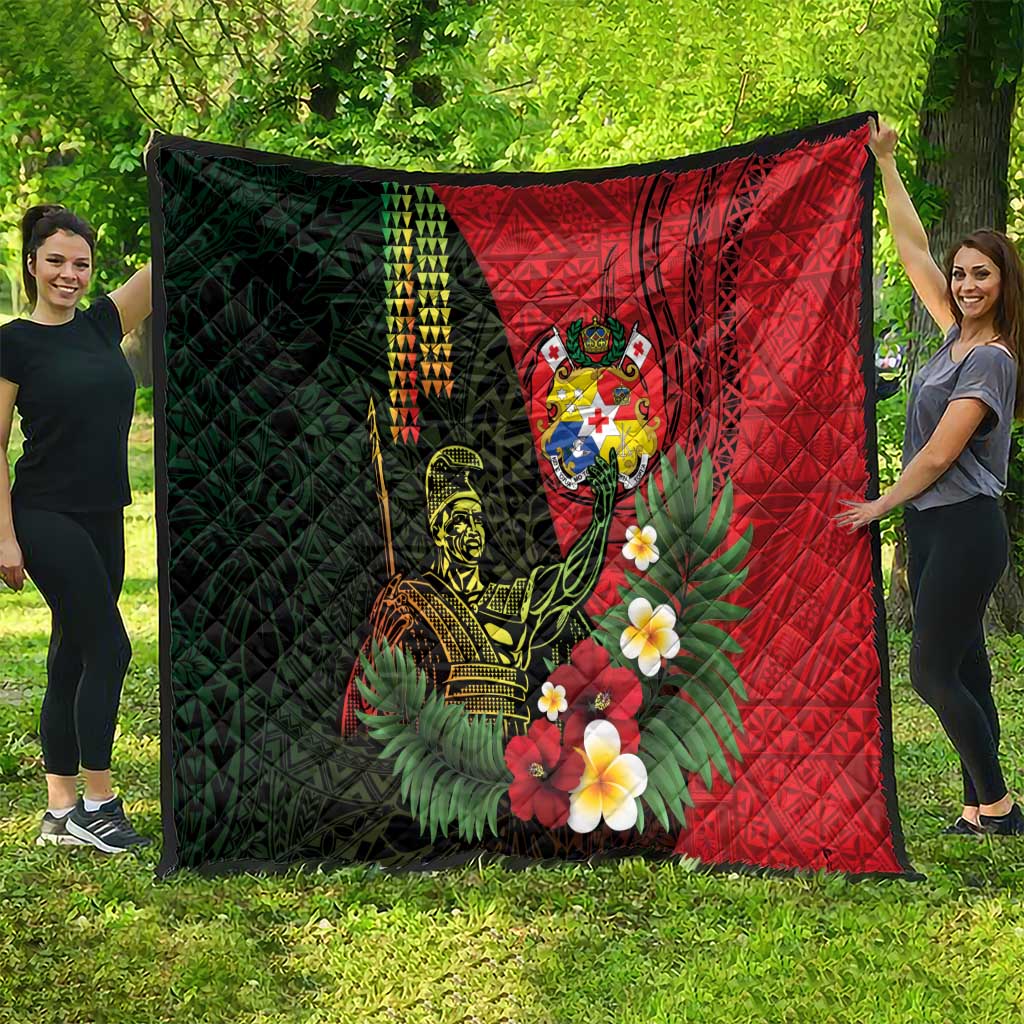 Hawaii And Tonga Quilt King Kamehameha Tribal Ngatu Pattern