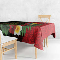 Hawaii And Tonga Tablecloth King Kamehameha Tribal Ngatu Pattern LT14 - Polynesian Pride