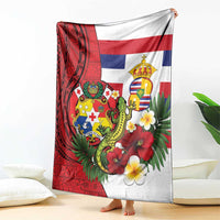 Hawaii And Tonga Blanket King Kalakaua Tribal Gecko Tongan Ngatu LT14 - Polynesian Pride