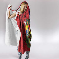 Hawaii And Tonga Hooded Blanket King Kalakaua Tribal Gecko Tongan Ngatu LT14 - Polynesian Pride