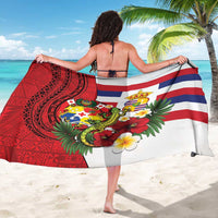 Hawaii And Tonga Sarong King Kalakaua Tribal Gecko Tongan Ngatu