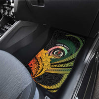 Personalised Vanuatu Independence Day Car Mats July 30 Pig Tusk Long God Yumi Stanap LT14 - Polynesian Pride