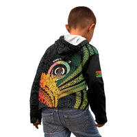 Personalised Vanuatu Independence Day Kid Hoodie July 30 Pig Tusk Long God Yumi Stanap