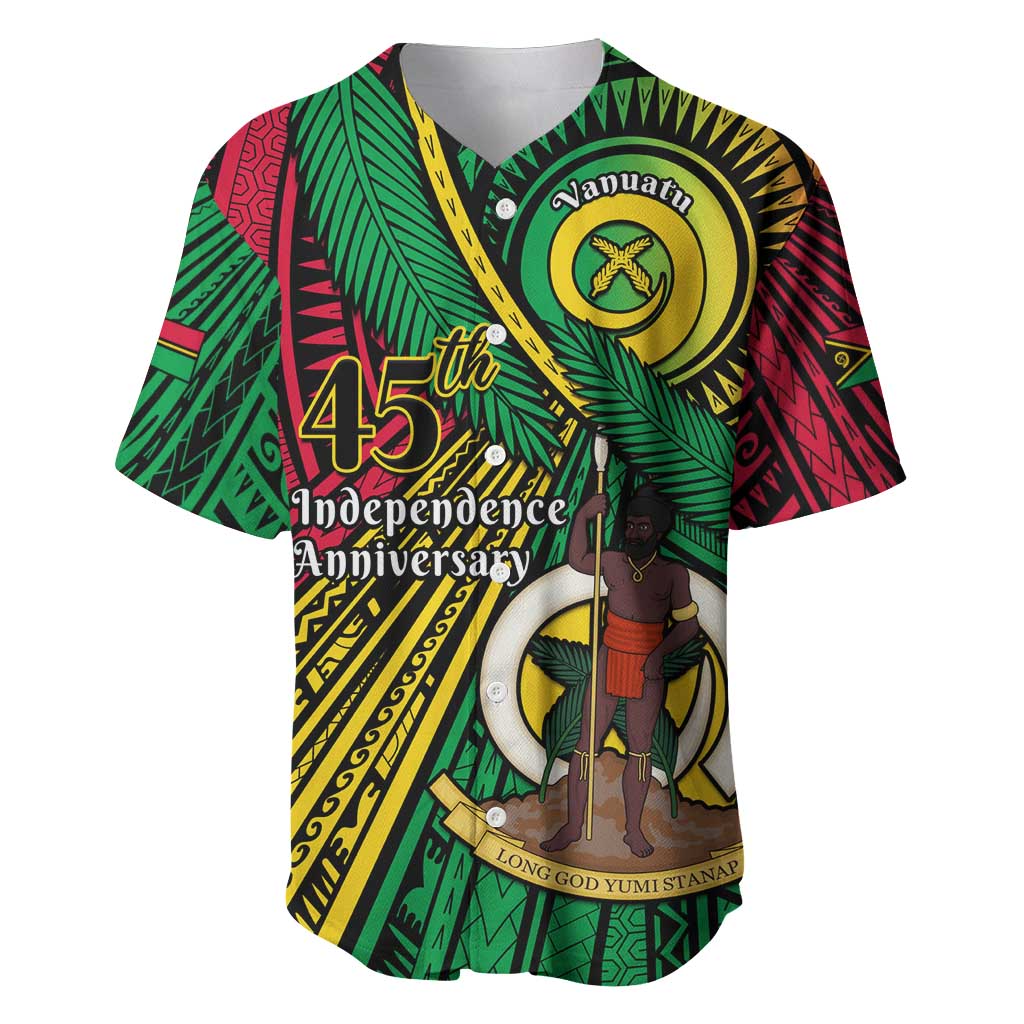 Halo Vanuatu Baseball Jersey Happy 45th Independence Anniversary