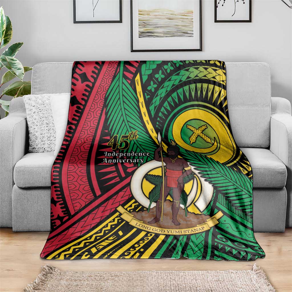 Halo Vanuatu Blanket Happy 45th Independence Anniversary LT14 - Polynesian Pride