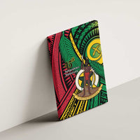 Halo Vanuatu Canvas Wall Art Happy 45th Independence Anniversary LT14 - Polynesian Pride