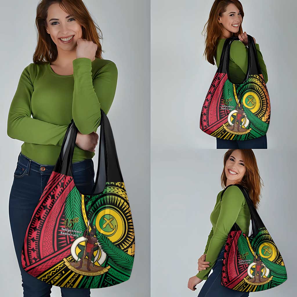 Halo Vanuatu Grocery Bag Happy 45th Independence Anniversary