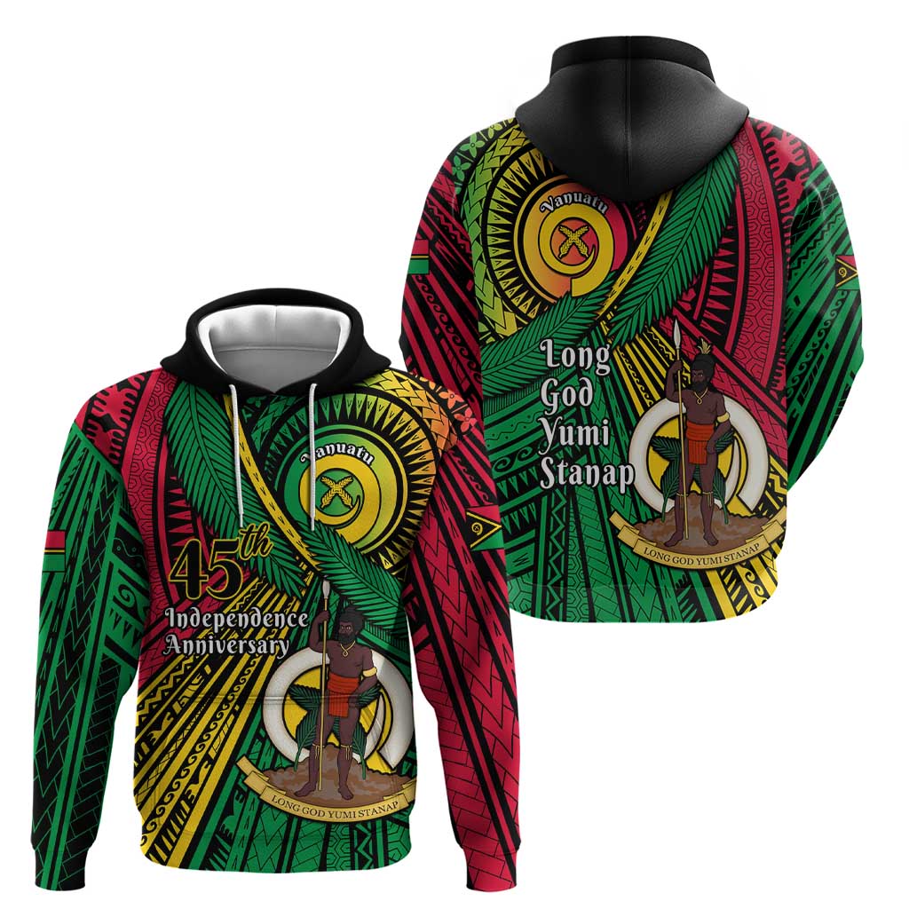 Halo Vanuatu Hoodie Happy 45th Independence Anniversary