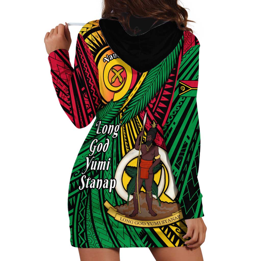 Halo Vanuatu Hoodie Dress Happy 45th Independence Anniversary