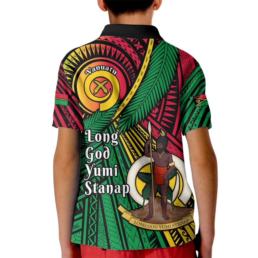 Halo Vanuatu Kid Polo Shirt Happy 45th Independence Anniversary