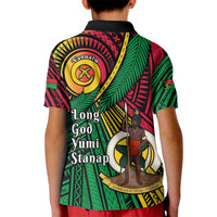 Halo Vanuatu Kid Polo Shirt Happy 45th Independence Anniversary