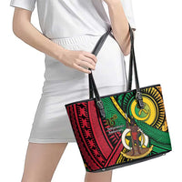 Halo Vanuatu Leather Tote Bag Happy 45th Independence Anniversary