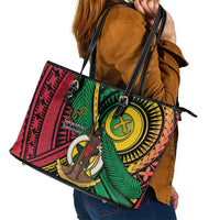 Halo Vanuatu Leather Tote Bag Happy 45th Independence Anniversary