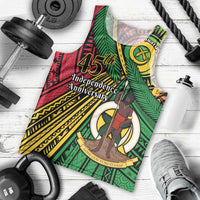 Halo Vanuatu Men Tank Top Happy 45th Independence Anniversary LT14 - Polynesian Pride