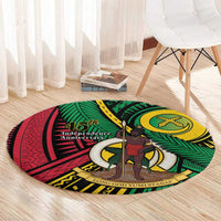 Halo Vanuatu Round Carpet Happy 45th Independence Anniversary