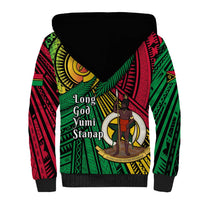 Halo Vanuatu Sherpa Hoodie Happy 45th Independence Anniversary LT14 - Polynesian Pride