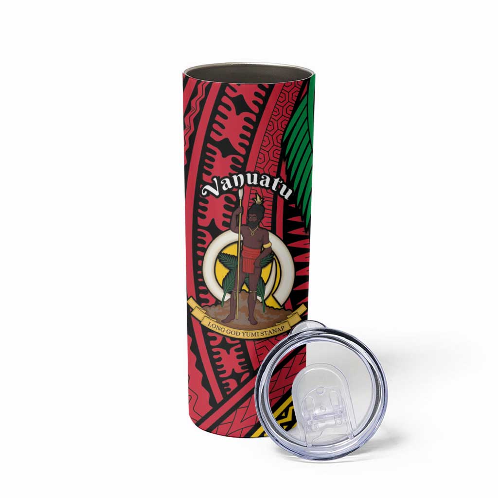Halo Vanuatu Skinny Tumbler Happy 45th Independence Anniversary