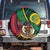 Halo Vanuatu Spare Tire Cover Happy 45th Independence Anniversary